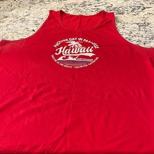 Red Hawaiian T-shirt great condition